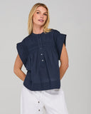 Boom Shankar - Danika Top - Navy