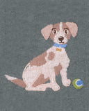 Bebe - Otto Proud Puppy Organic Knitted Jumper - Sage