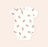 Huxbaby - Tumbling Bow Huxette S/Slv Bodysuit - Pink