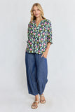 Ibisa - Maya Top - Navy