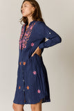 Ruby Yaya - Sasha Shirtmaker Dress - Navy