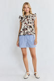 Lulalife - Sylvie Top - Cow
