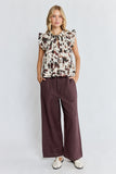 Lulalife - Sylvie Top - Cow