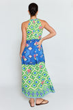 Lulalife - Bella Vista Maxi Dress - Blueberry