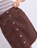 Foxwood - Amanda Skirt - Chocolate