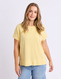Foxwood - Allison Tee - Sunlight Yellow