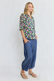 Ibisa - Maya Top - Navy