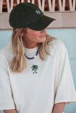 Ceres Life - Ceres Monogram Cap - Basil / Fresh Blue
