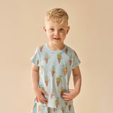 Wilson & Frenchy - Frosty Fruits Organic Short Sleeve PJ’s
