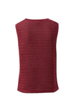 Ceres Life - Maddy Mesh Knit Tank - Mulberry