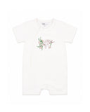 Bebe - Taylor Organic Short Sleve  Koala Zip Romper