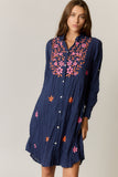 Ruby Yaya - Sasha Shirtmaker Dress - Navy