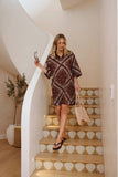 Ceres Life - Sara Mini Shirt Dress - Bandana Print
