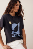 Ceres Life - Stevie Slouchy Tee - Phantom Ceres Moon