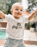 Bebe - Scout Organic Tractor Tee - Cloud