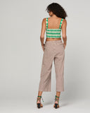 Boom Shankar - Evelina Pant - Cocoa Gingham