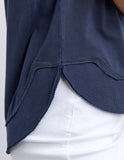 Foxwood - Farrah Short Sleeve Tee - Dark Sapphire