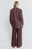 Lula Soul - Reine Shirt - Espresso