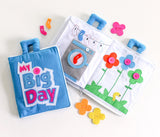 Curious Columbus - Fabric Activity Book - My Big Day