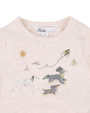 Bebe - Otto Dogs Organic LS Bodysuit