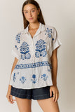 Ruby Yaya - Dixie Shirt - Blue