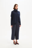 Tirelli - Roll Hem Pocket Knit - Navy