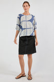 Ibisa - Kayce Top - Navy