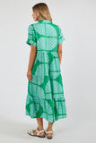 Ibisa - Kayce Midi Dress - Sea