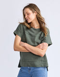 Foxwood - Allison Tee - Khaki