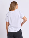 Foxwood - Studio Rose Tee - White