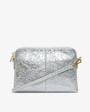 Elms + King - Bowery Wallet - Silver Crinkle