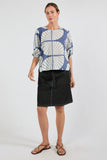 Ibisa - Kayce Top - Navy