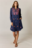Ruby Yaya - Sasha Shirtmaker Dress - Navy