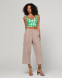 Boom Shankar - Evelina Pant - Cocoa Gingham