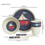 Penny Scallan - Bamboo Meal Time Set - Assorted Designs
