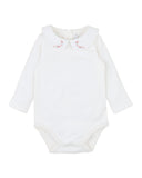 Bebe - Gemma Embroidered Collar Bodysuit