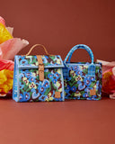 The Somewhere Co - Lunch Satchel - Pansy Patch