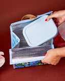 The Somewhere Co - Lunch Satchel - Pansy Patch