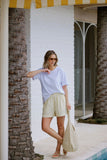 Ceres Life - Mila Shorts - Faded Sun Check