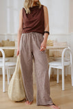 Ceres Life - Resort Pant - Chocolate Gingham