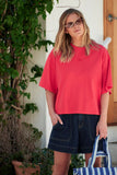Ceres Life - Phoebe Premium Tee - Heritage Red