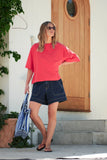 Ceres Life - Phoebe Premium Tee - Heritage Red