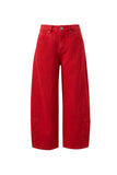 Ceres Life - Demi Barrel Jeans - Crimson