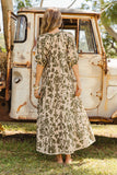 I Am Pylgrym - Julia Dress - Cedar Print