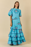 Ruby Yaya - Neon Fleur Top - Blue