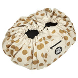 Play Pouch  - Glitter Gold Dots - Large