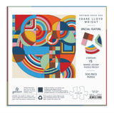Galison - 500 Piece Jigsaw Puzzle - Frank Lloyd Wright Hoffman House Rug