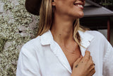 Mother & Child Necklace - Sterling Silver with Rose Gold