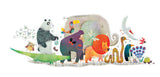 Djeco Puzzle - Animal Parade - 36 Pieces