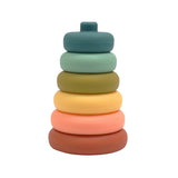 O.B Designs - Silicone Stacker Tower - Blueberry